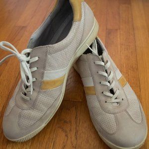 Ecco womens leather sneakers, 39, 8